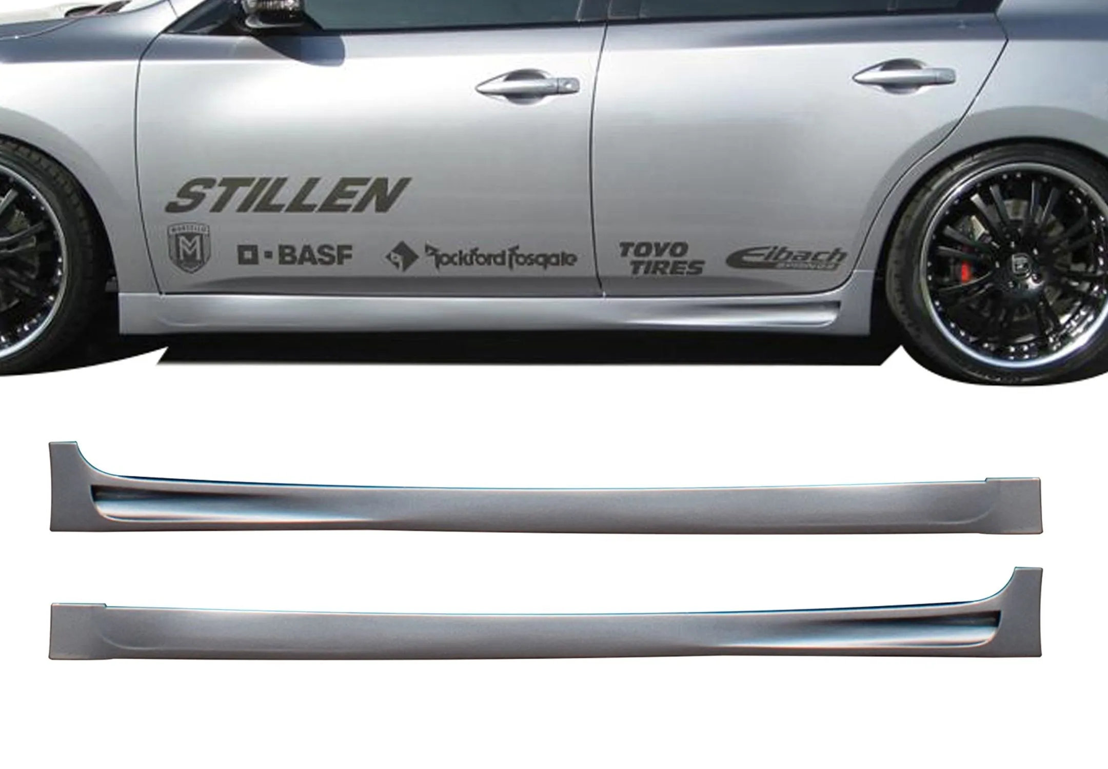 2009-2015 Nissan Maxima Side Skirt Set - KB12745