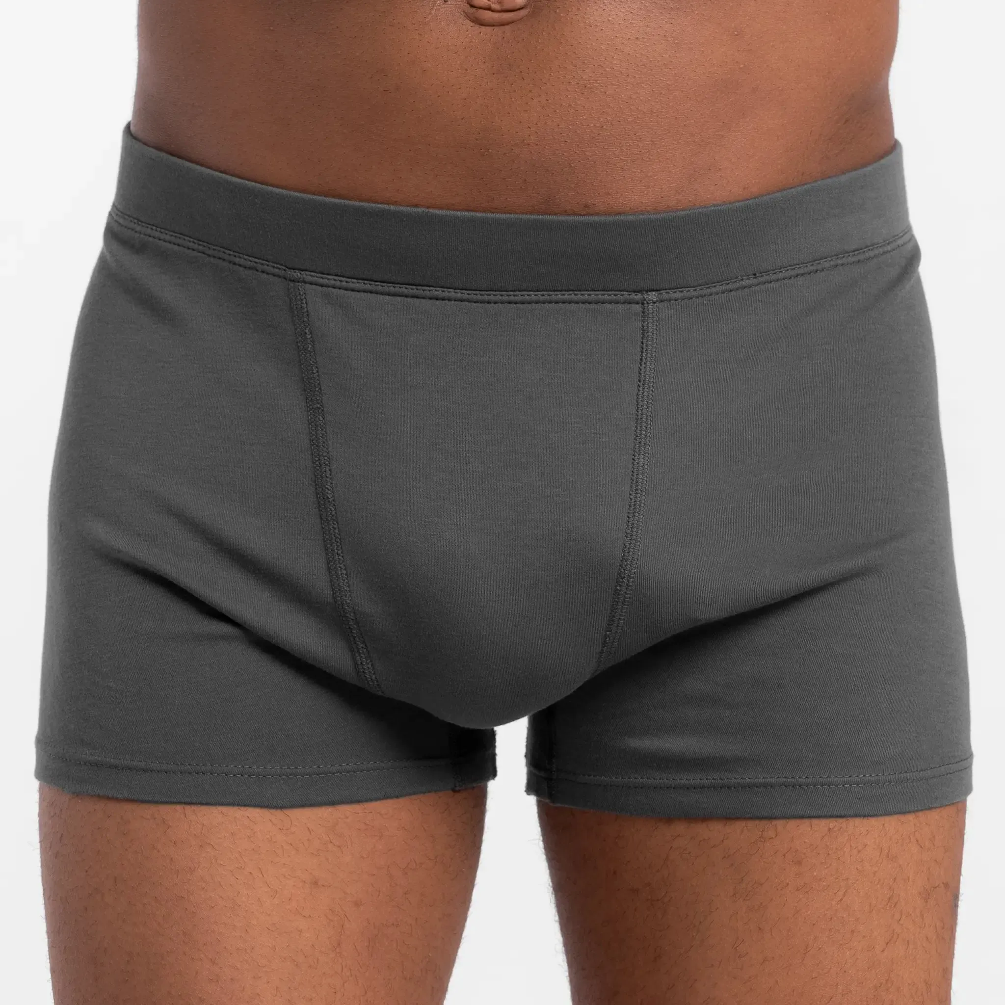 6 Pack - Men's Organic Pima Cotton Boxer Briefs