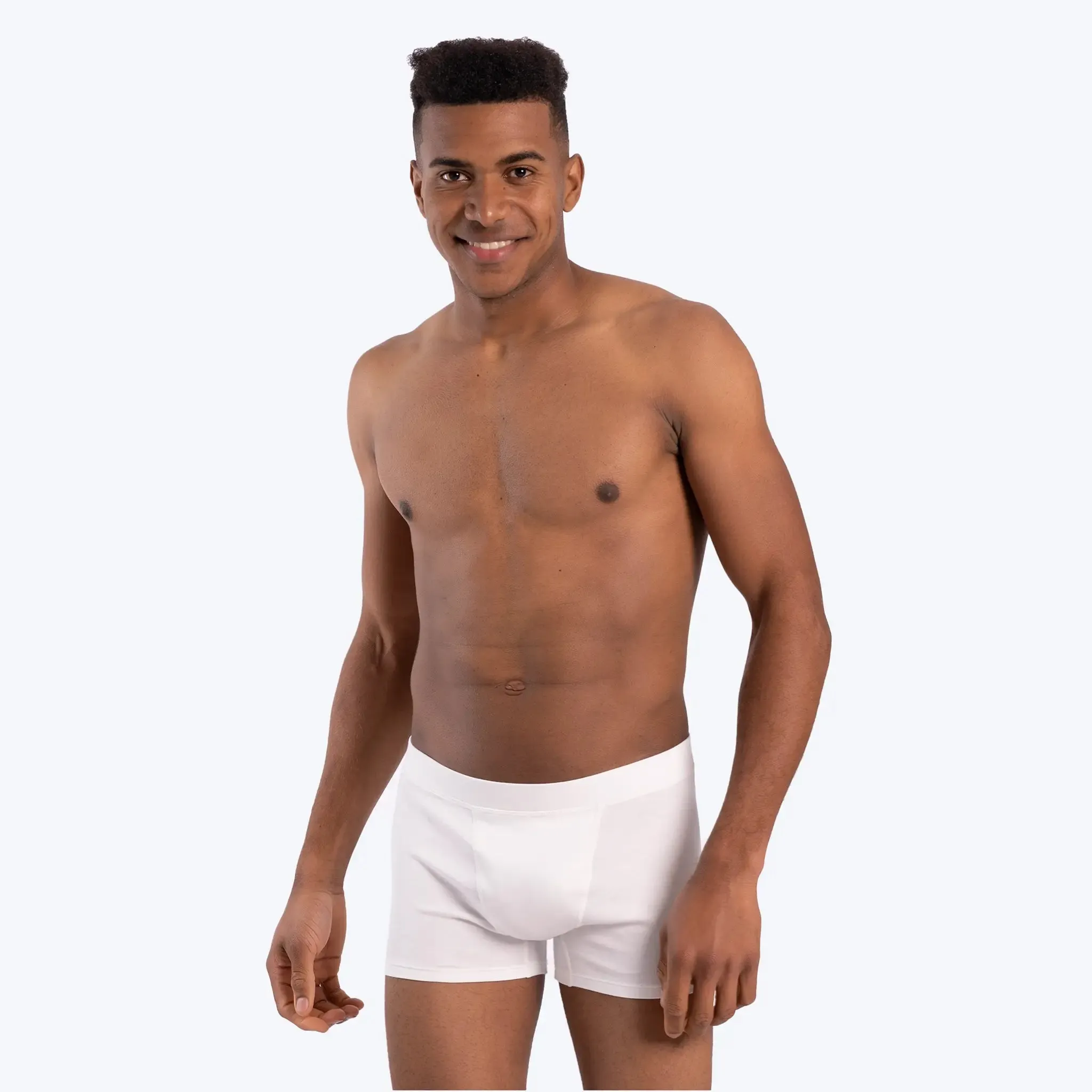 6 Pack - Men's Organic Pima Cotton Boxer Briefs