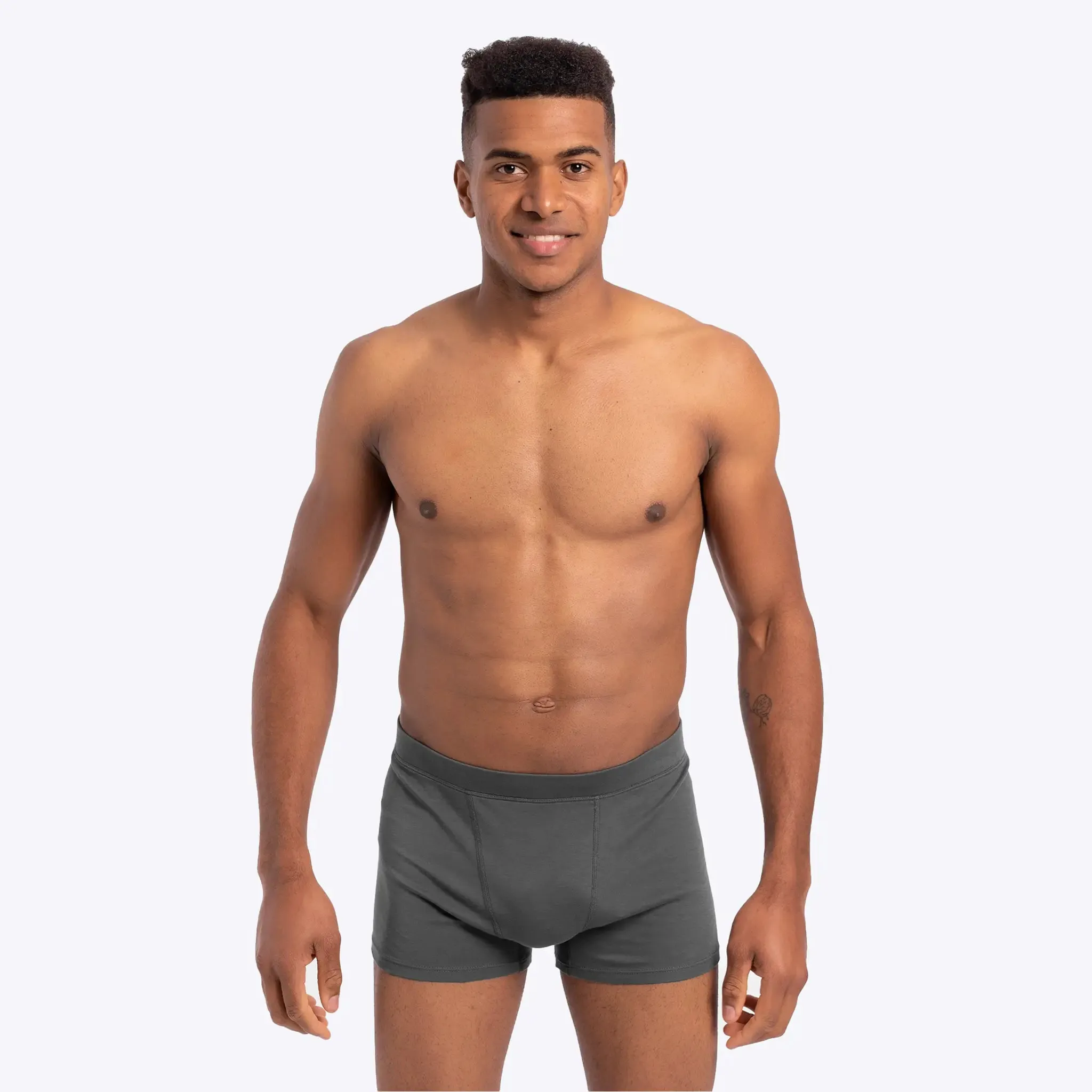 6 Pack - Men's Organic Pima Cotton Boxer Briefs