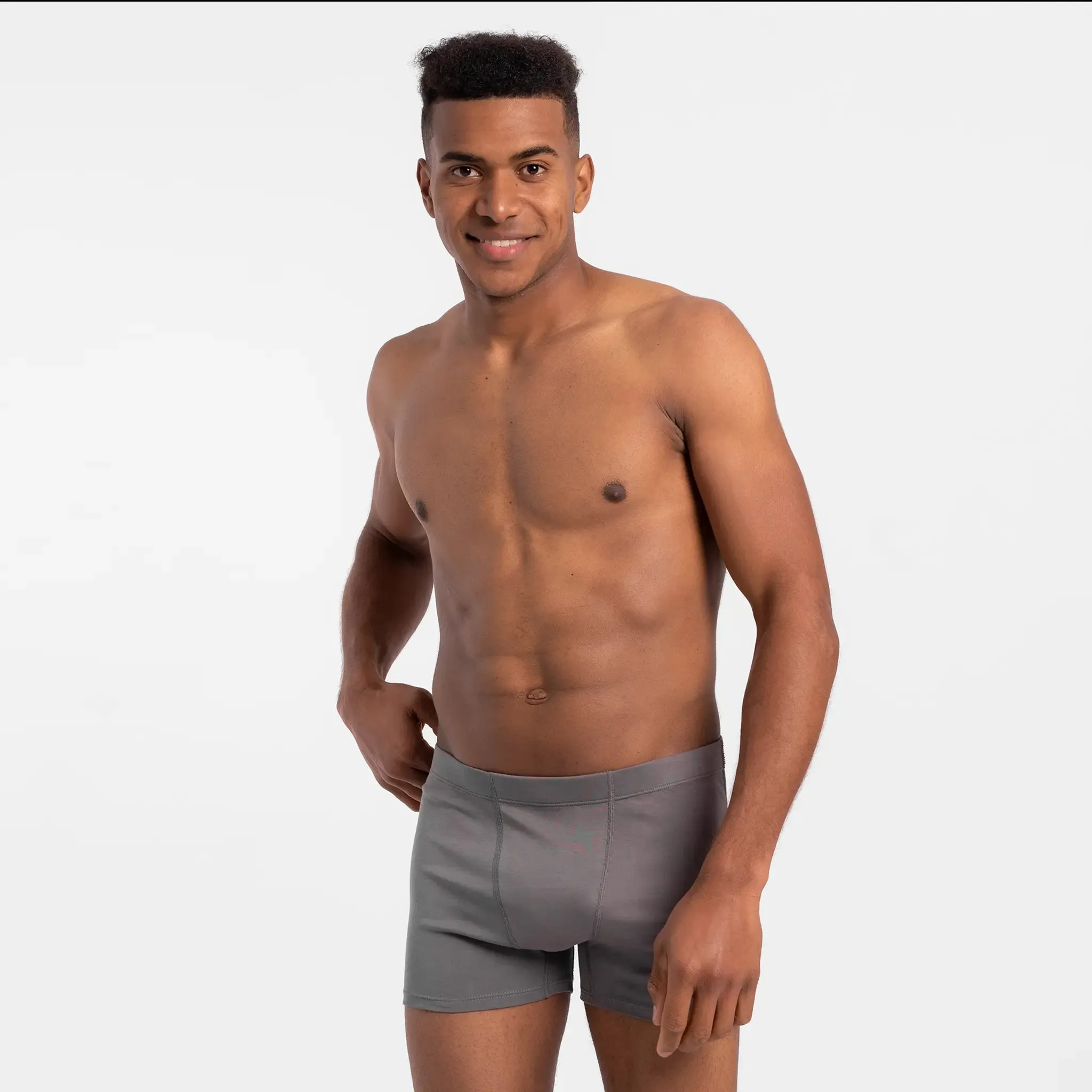 6 Pack - Men's Organic Pima Cotton Boxer Briefs