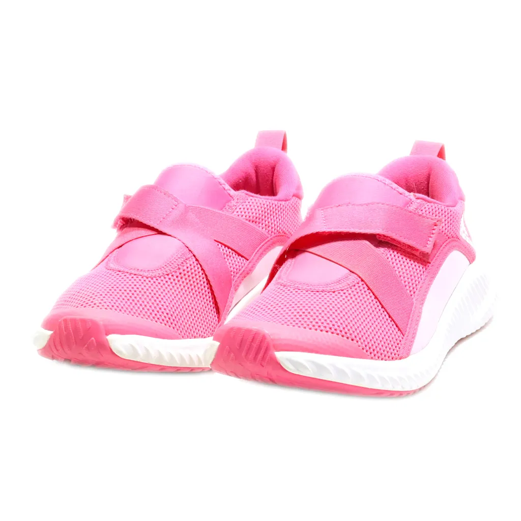 Adidas Fortarun Sport Shoes Fabric Pink Colour For Kids