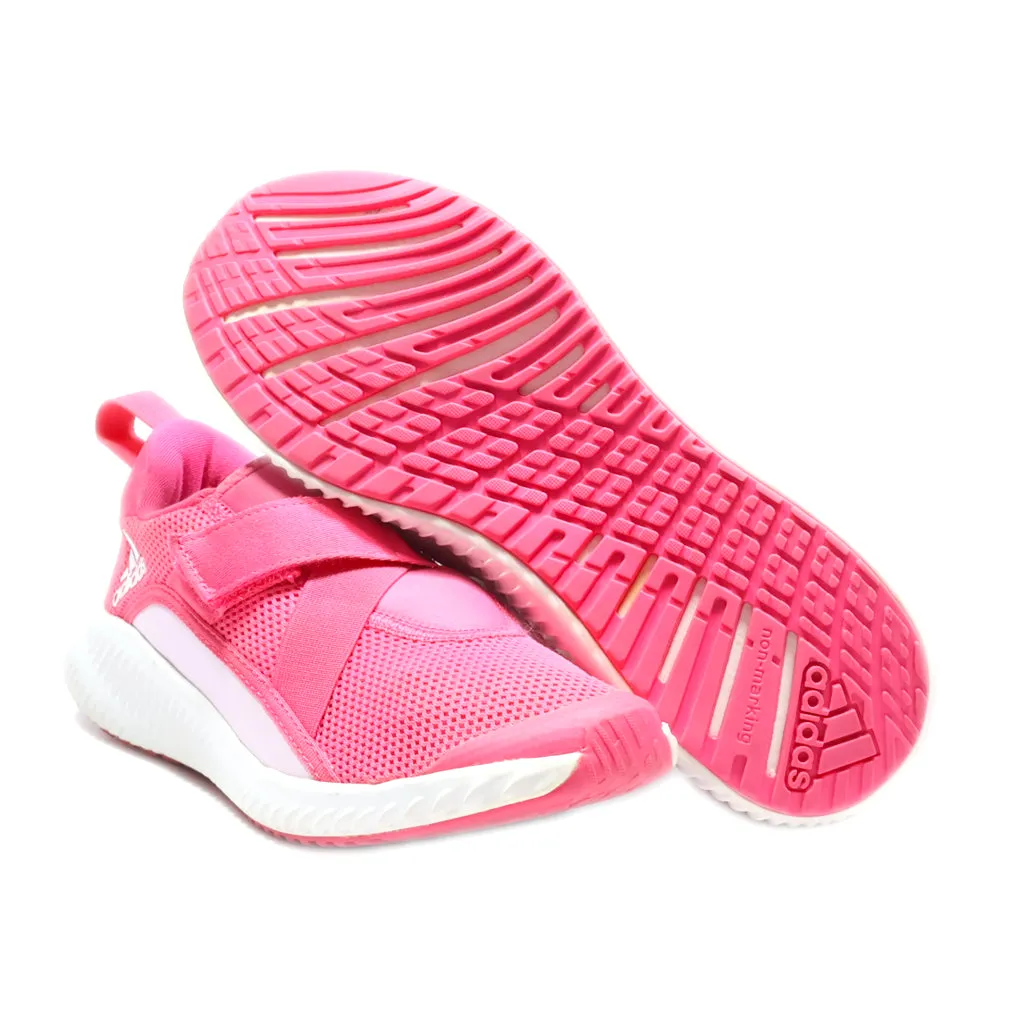 Adidas Fortarun Sport Shoes Fabric Pink Colour For Kids