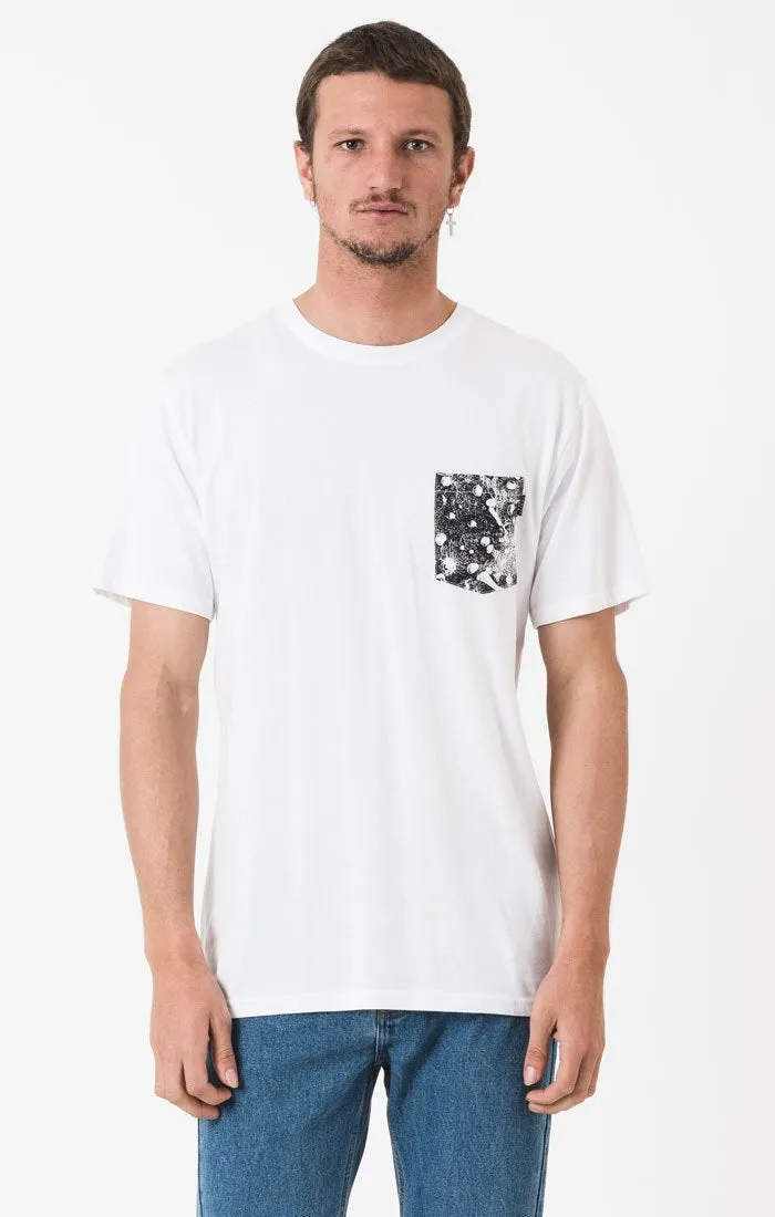 Afends Mens Lines - Standard Fit Pocket Tee