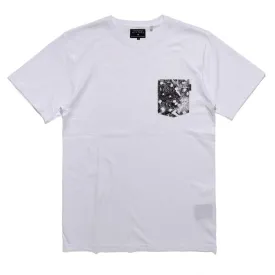 Afends Mens Lines - Standard Fit Pocket Tee