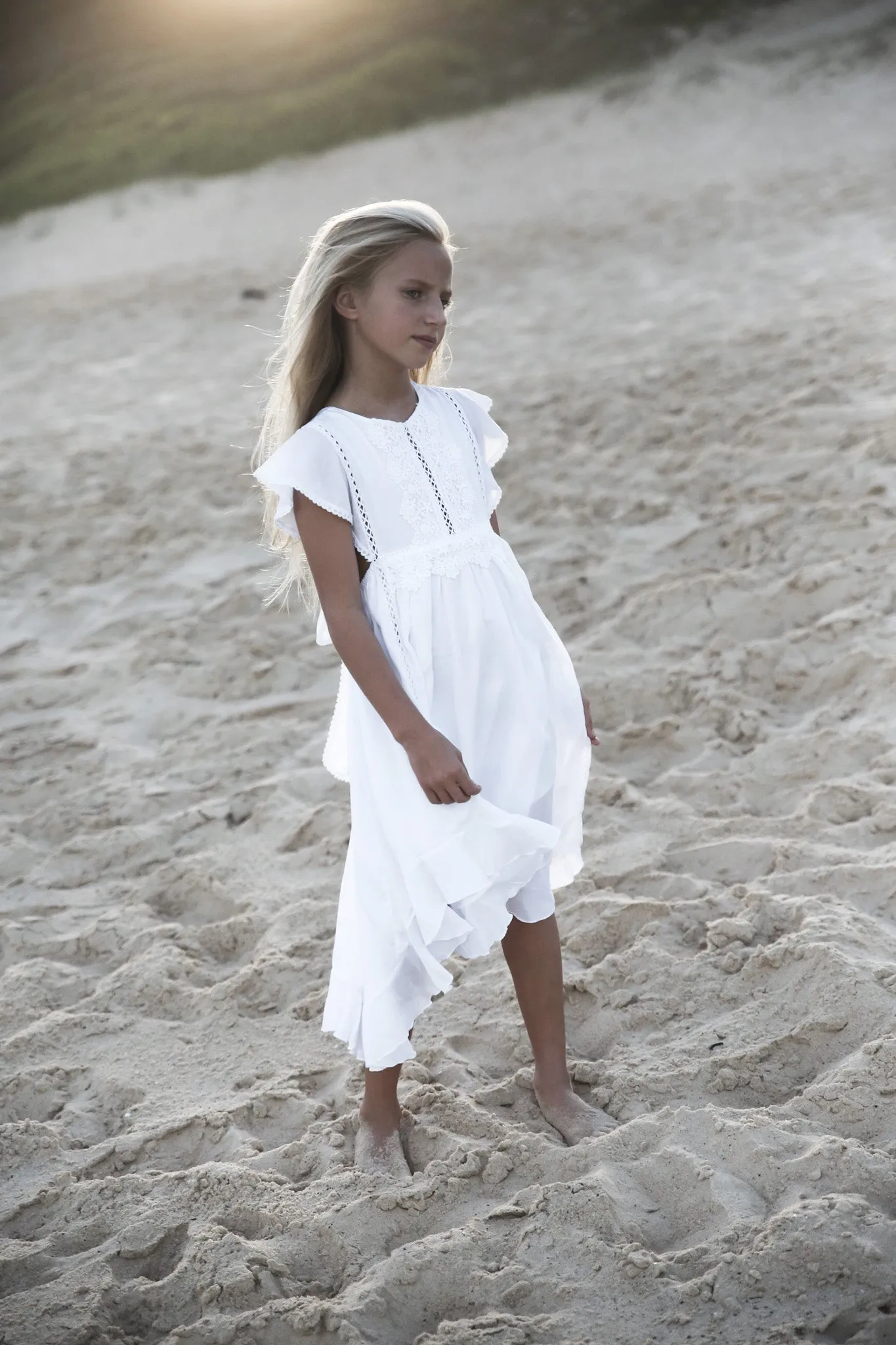 Alouette white Dress