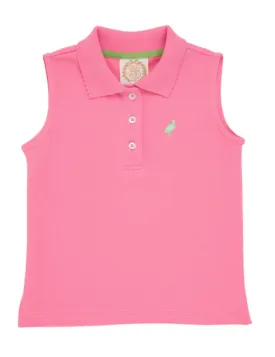 Anna Price Polo - Hamptons Hot Pink