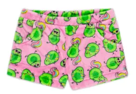 Avocado Plush Shorts