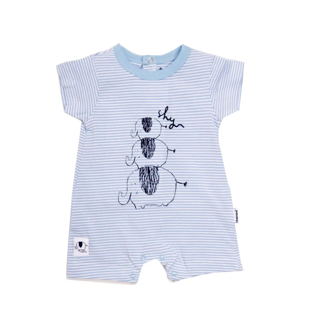 Babybol Elephant Romper Boxed (3-12mths)