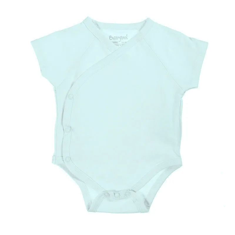 Babybol Wrap Bodysuit Blue (0-3mths)