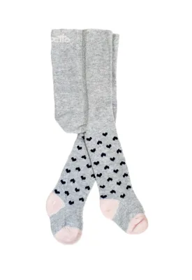 Bebetto Baby Girl Tights Grey (0-36mths)