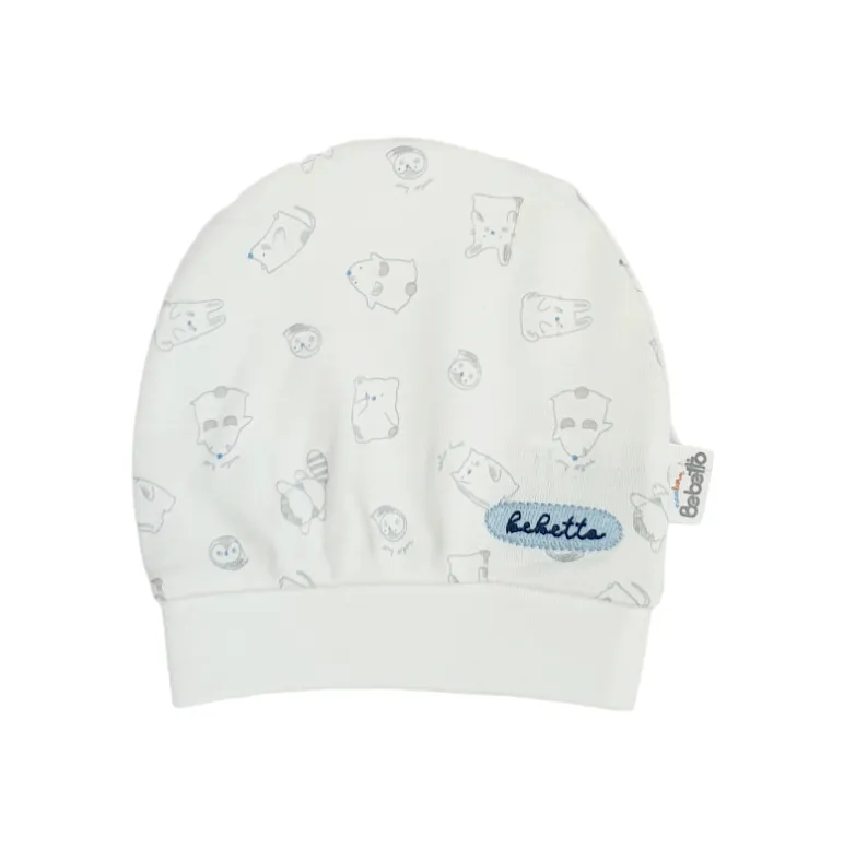 Bebetto Newborn Baby Hat Blue (0-3mths)