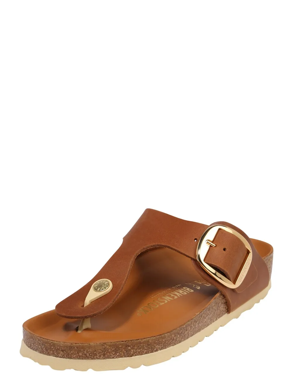 Birkenstock Gizeh T-Strap Sandals, Brown