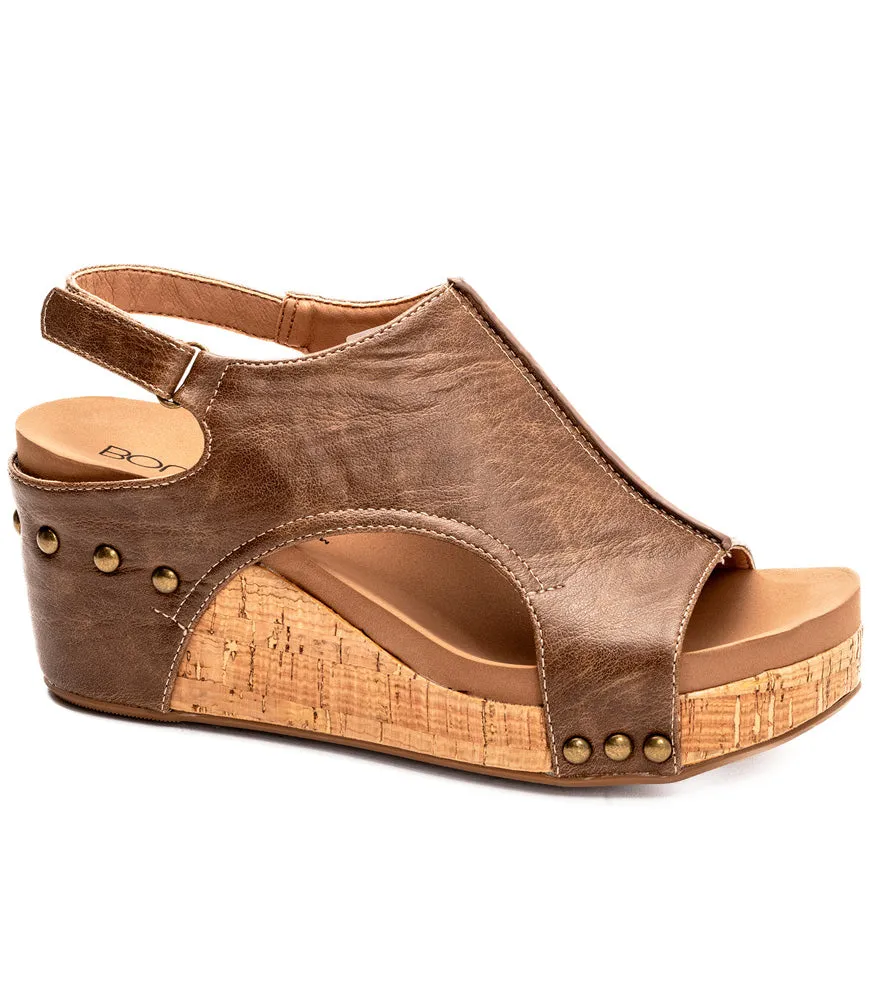 Carley in Tobacco Bronze by Corkys