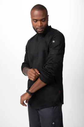 Chef Works Mens Tulum Chef Jacket- Black