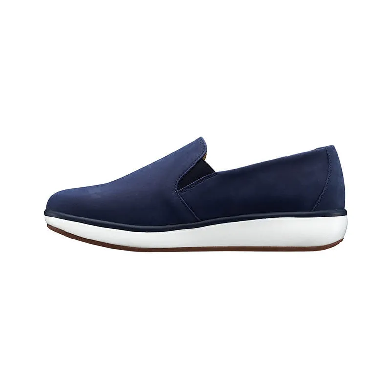 Clara Women's Nubuck Leather Easy Slip On Shoe