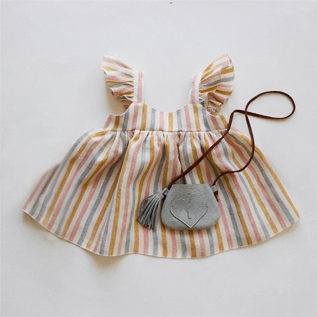 Cotton Baby Dresses Cute Summer Girls Clothes Princess Dress 1st Birthday Party For 0-3Years Girl Infant toddler Girls Clothing