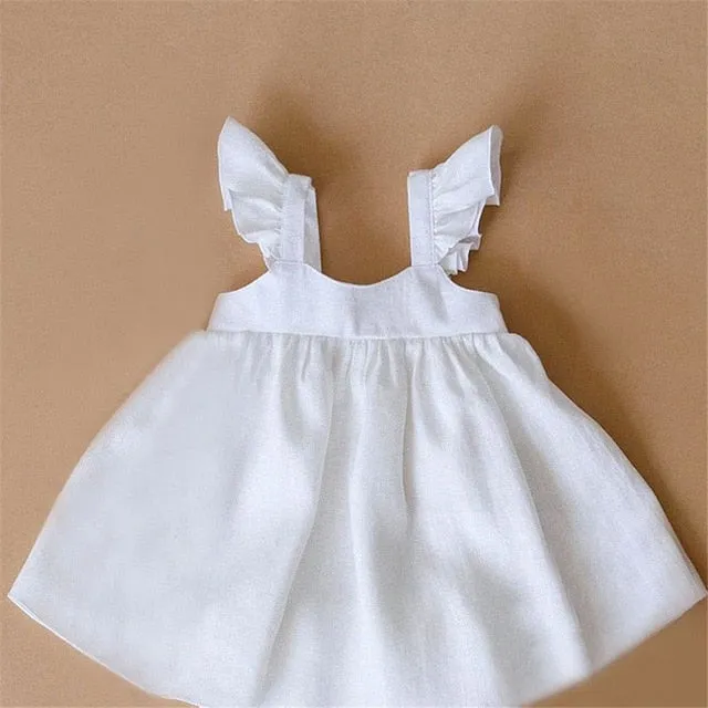 Cotton Baby Dresses Cute Summer Girls Clothes Princess Dress 1st Birthday Party For 0-3Years Girl Infant toddler Girls Clothing