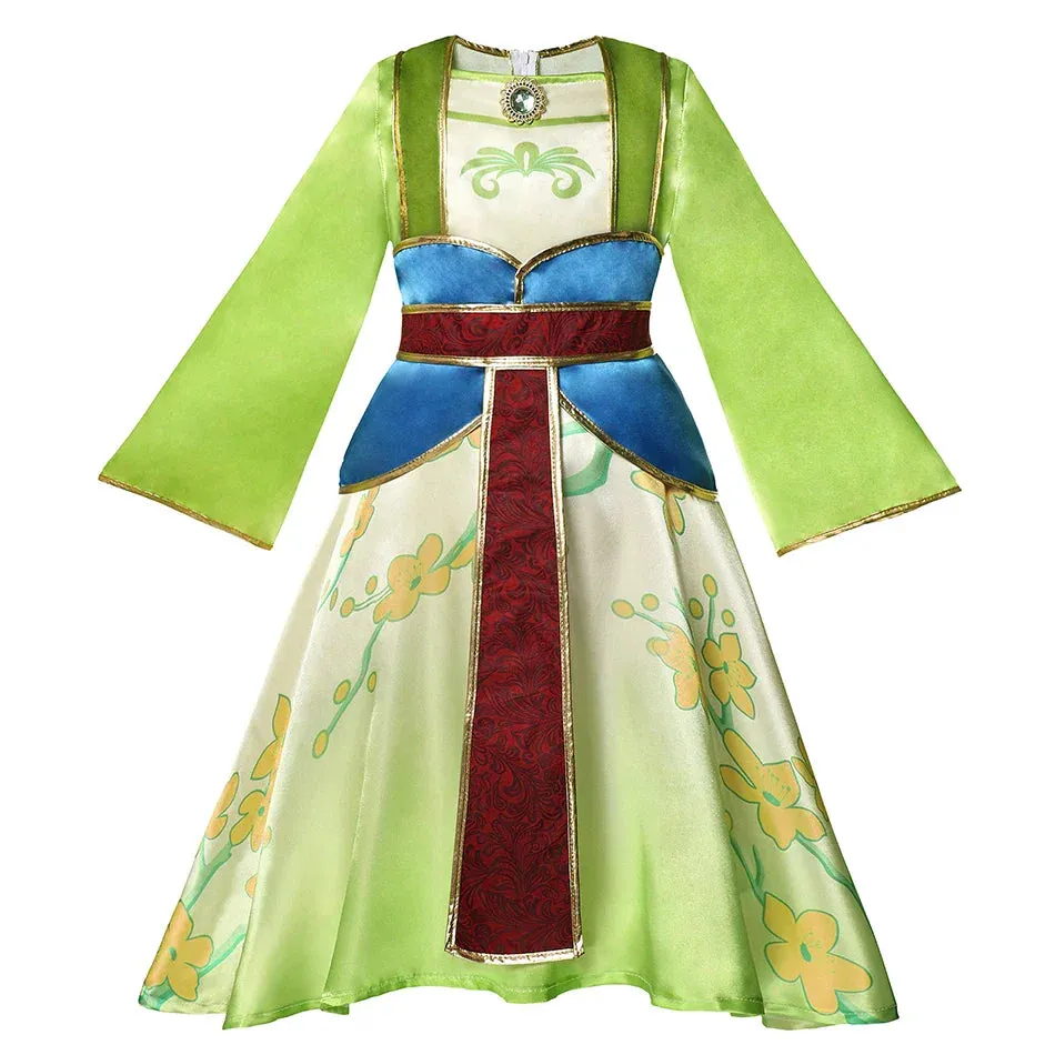 Elegant Princess Young Mulan Dresses