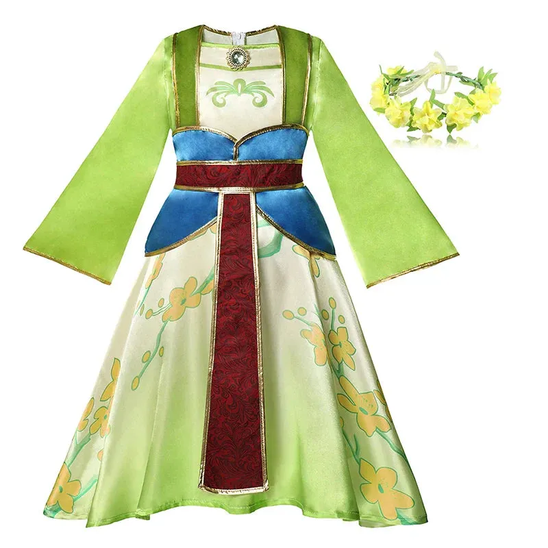 Elegant Princess Young Mulan Dresses