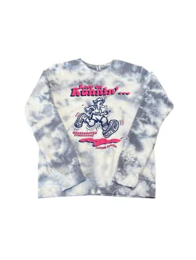 Fast Break | Keep On Runnin' | Tie Dye Crew Neck Sweatshirt