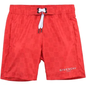 Givenchy Baby Boys Red Bathing Suit