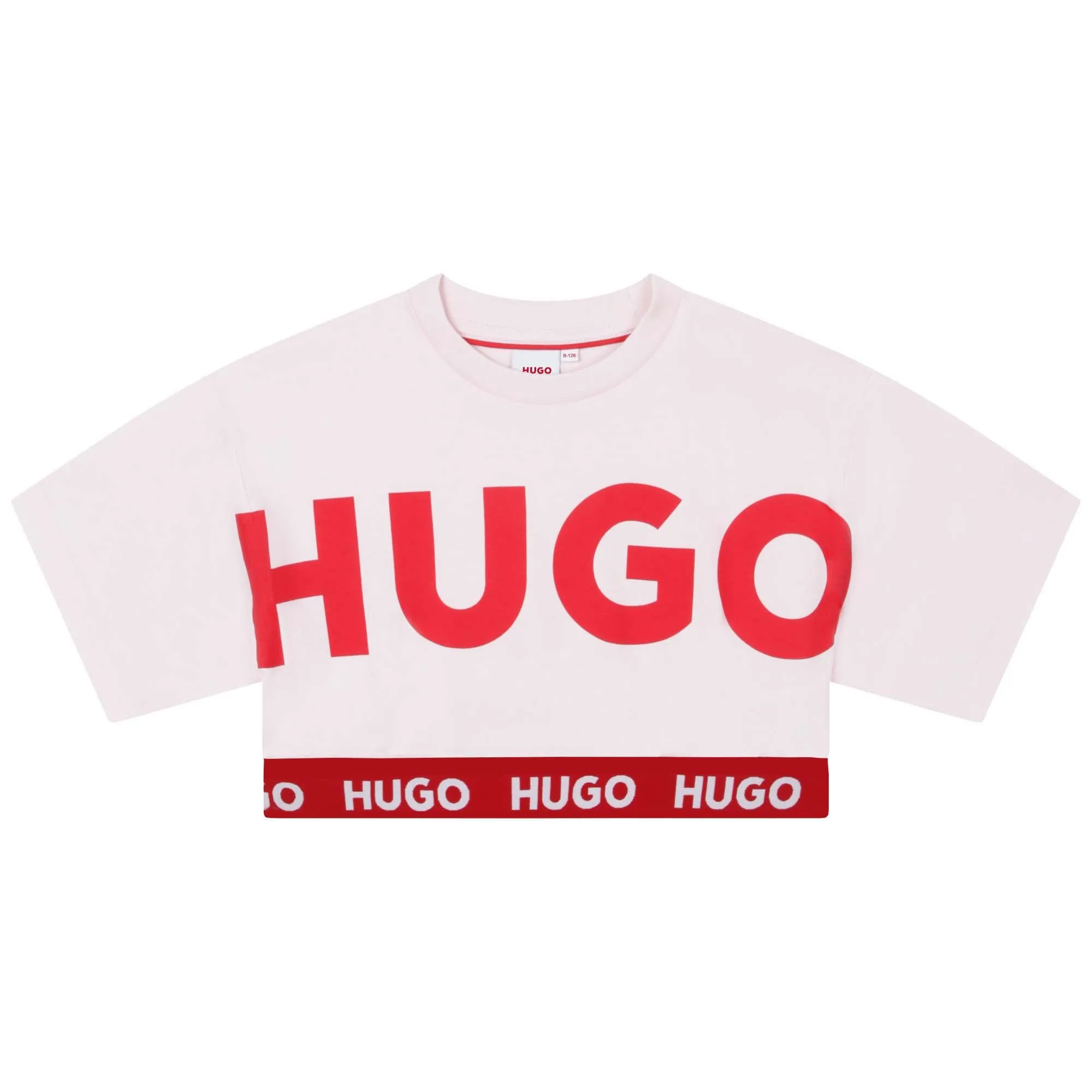 Hugo Pink Crop Top