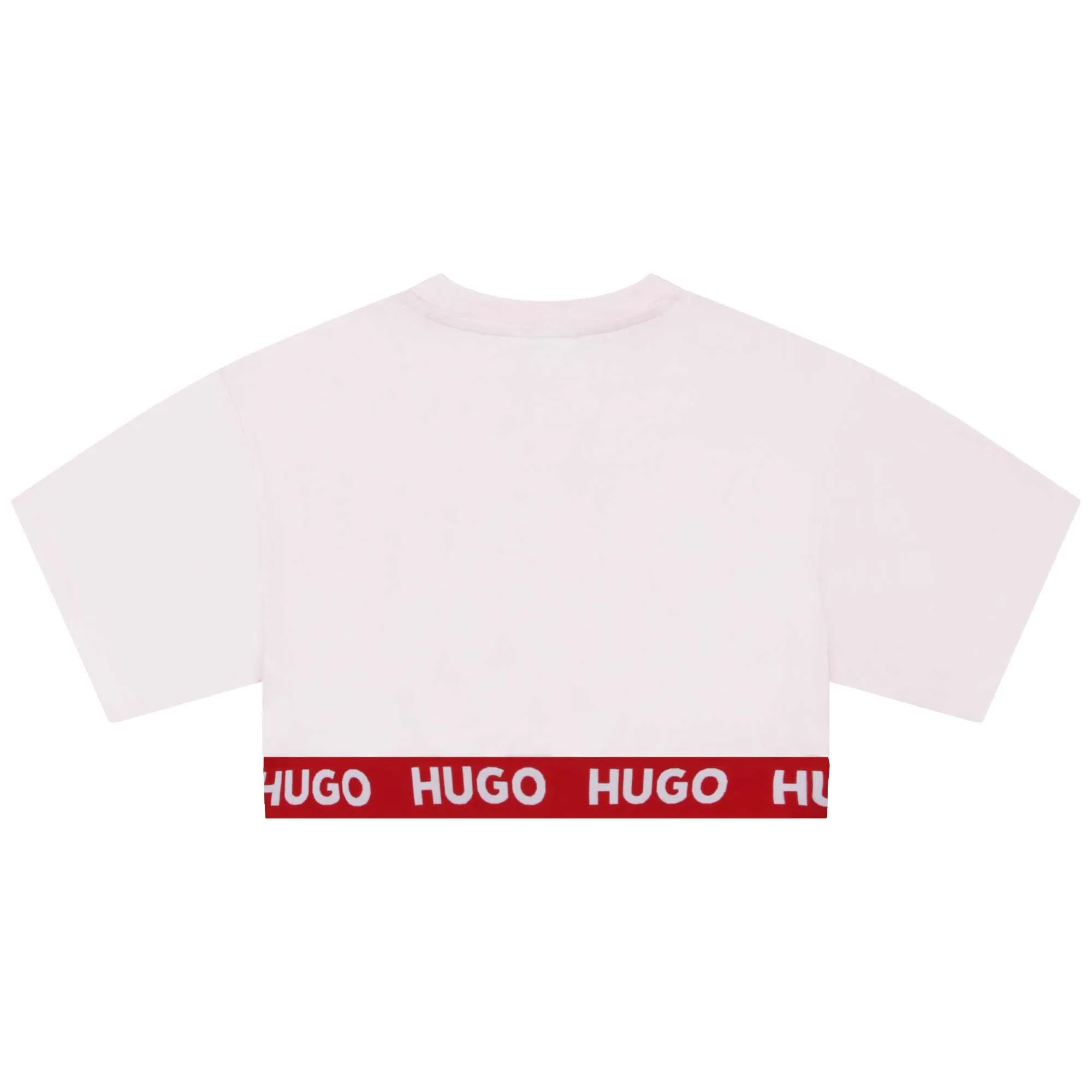 Hugo Pink Crop Top