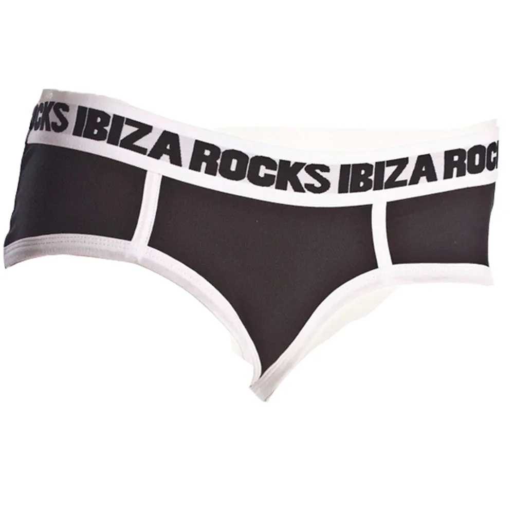 Ibiza Rocks Women's Cotton Boyfriend Brief 3 Pack