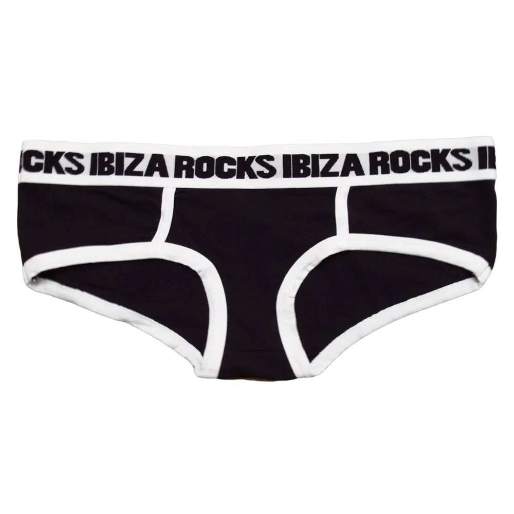 Ibiza Rocks Women's Cotton Boyfriend Brief 3 Pack