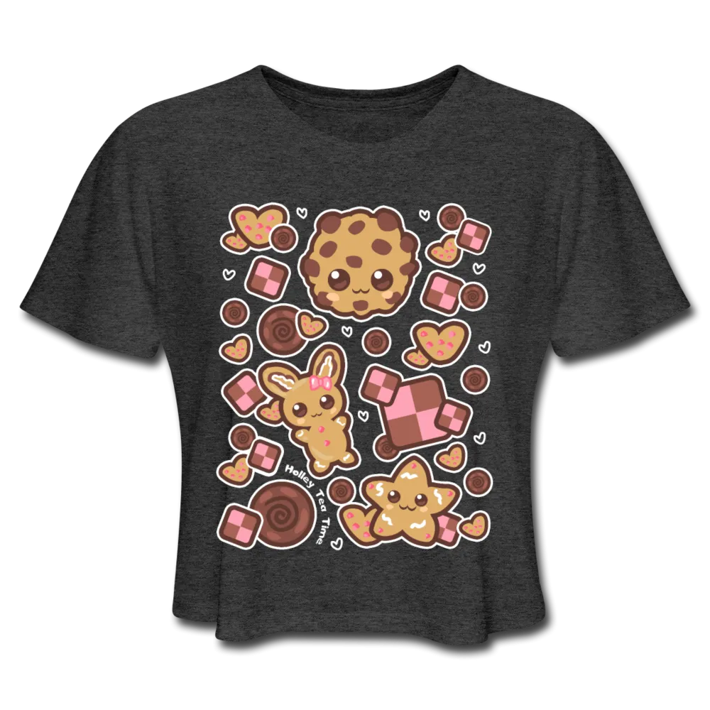 Kawaii Cookies Women's Cropped T-Shirt