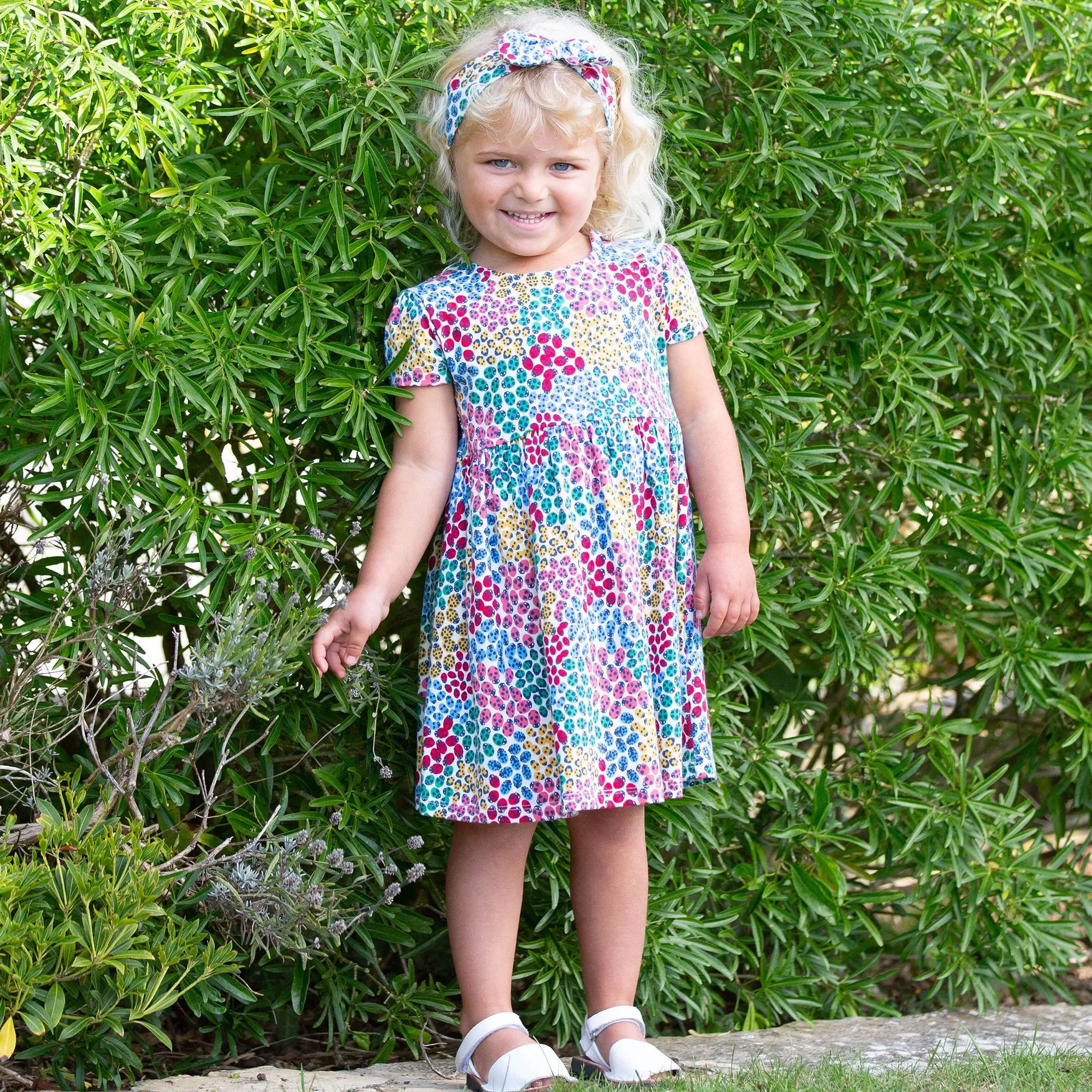 Ladybird ditsy dress