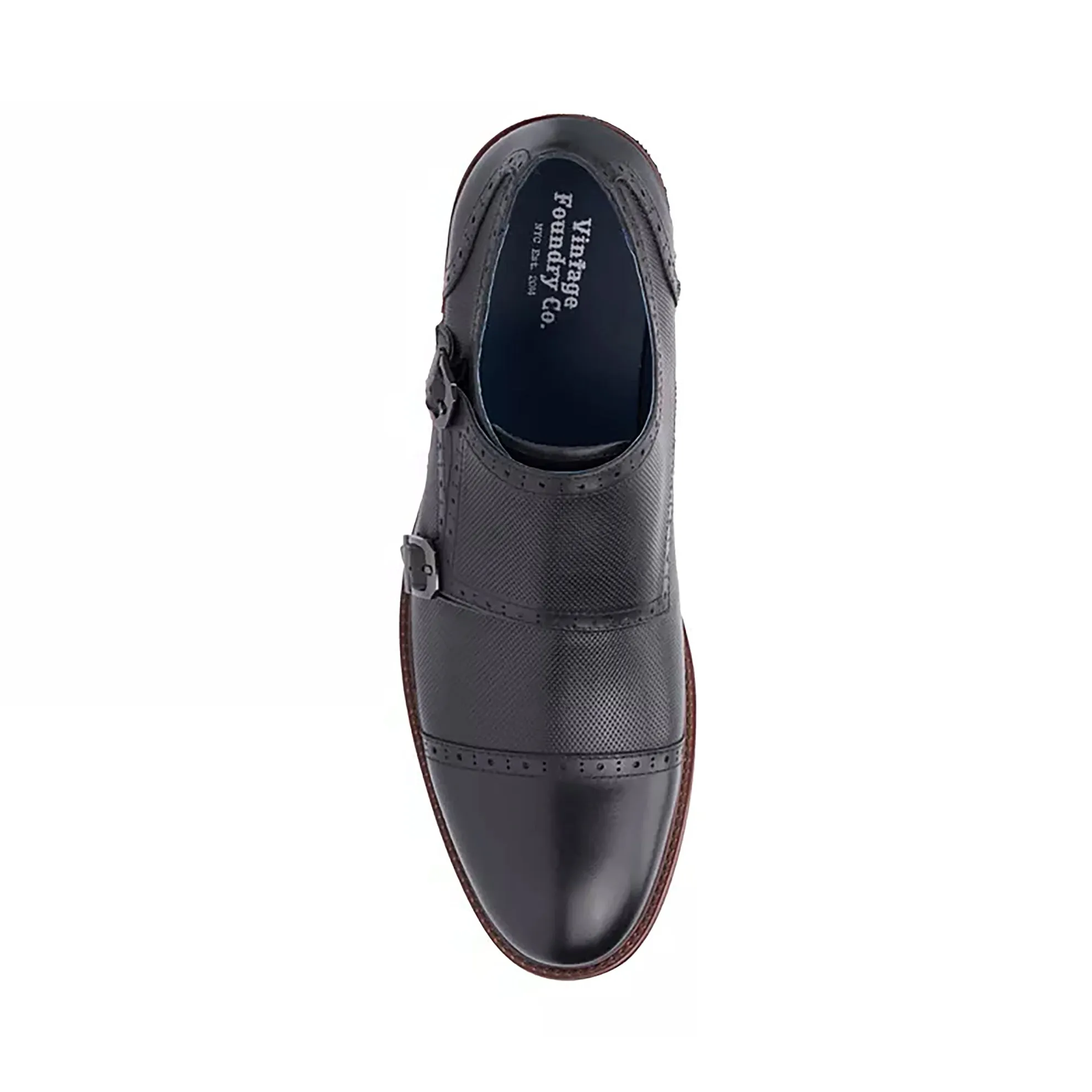 Leather Monk Strap Shoes