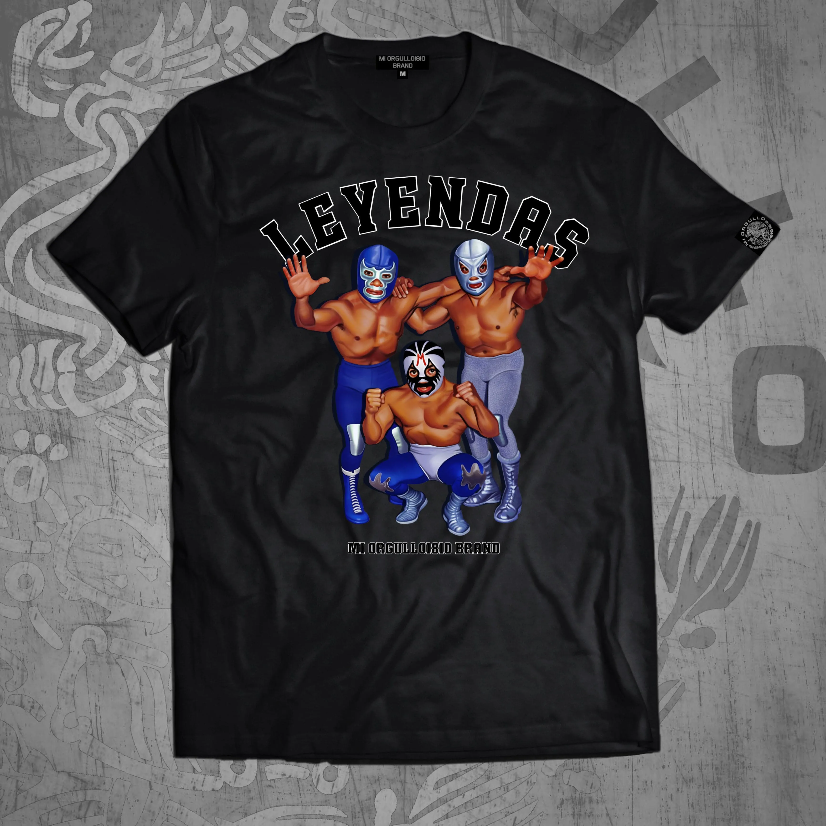 LEYENDAS BLACK T-SHIRT