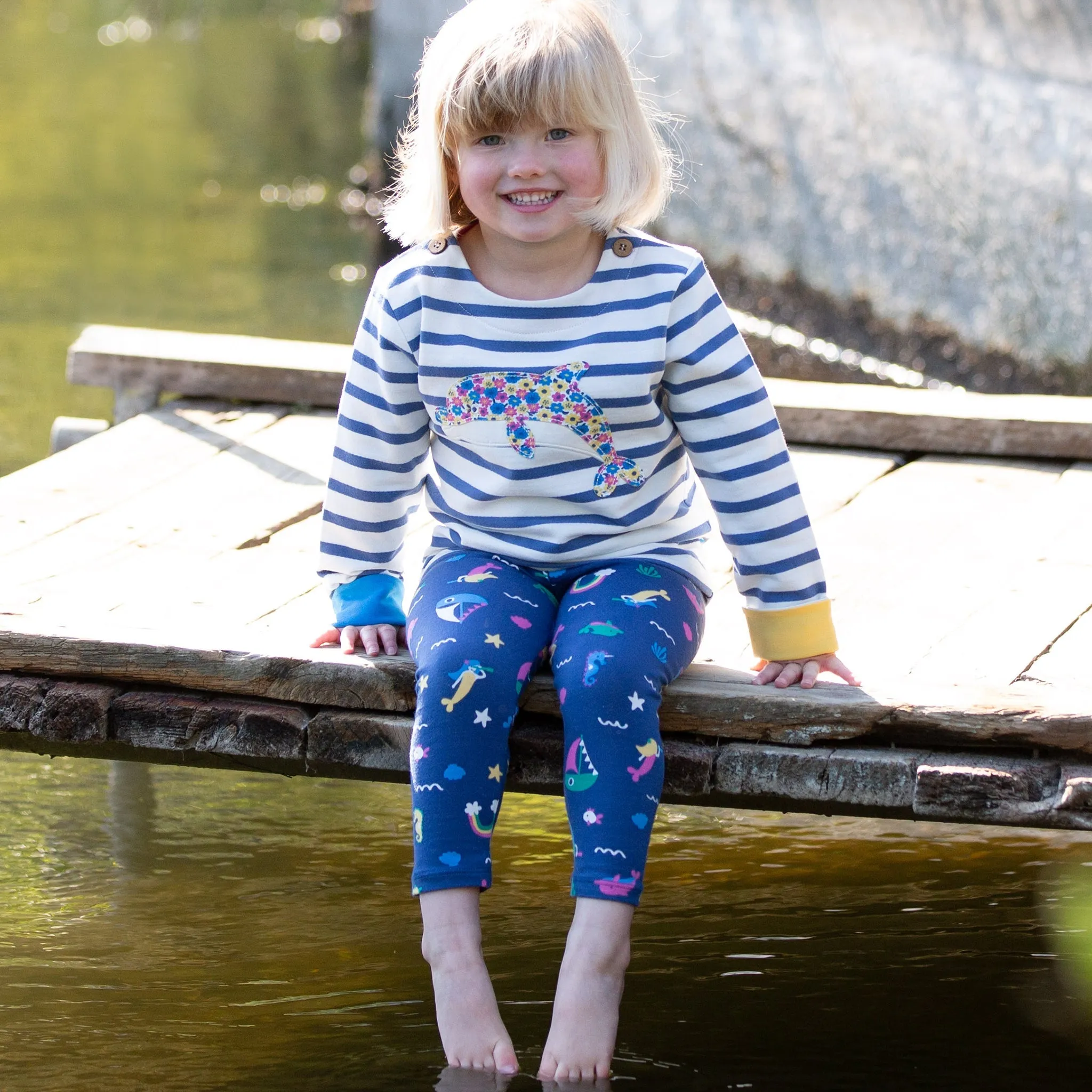 Mini land ahoy leggings