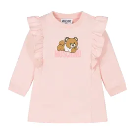 Moschino Baby Girls Ruffle Pink Dress