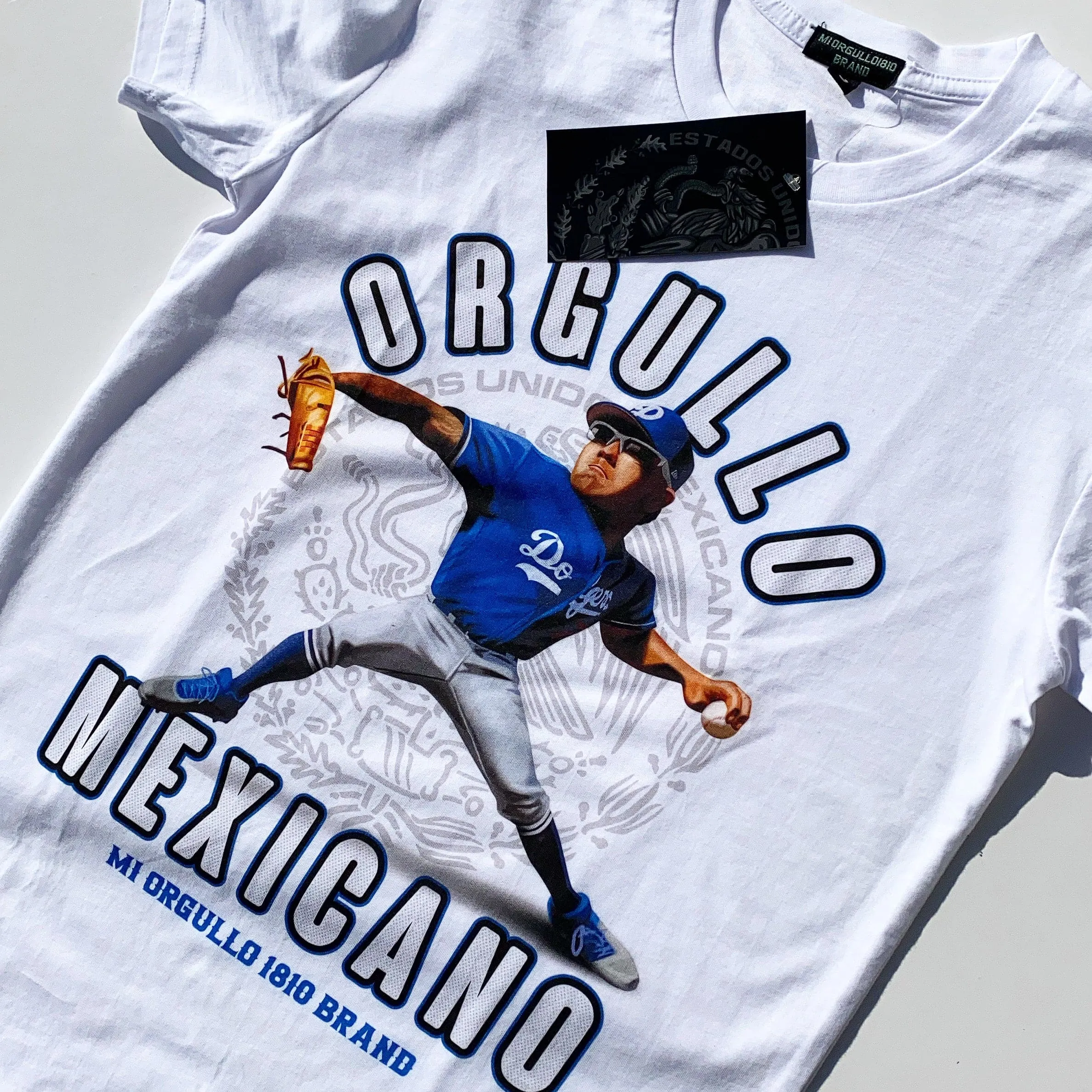 ORGULLO MEXICANO WHITE T-SHIRT