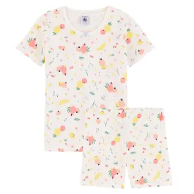 Petit Bateau Snugfit Summer Fruit Short Pyjamas