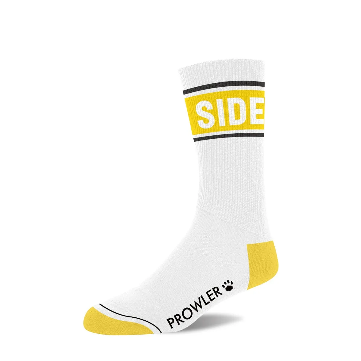 Prowler "SIDE" Socks (White/Yellow)