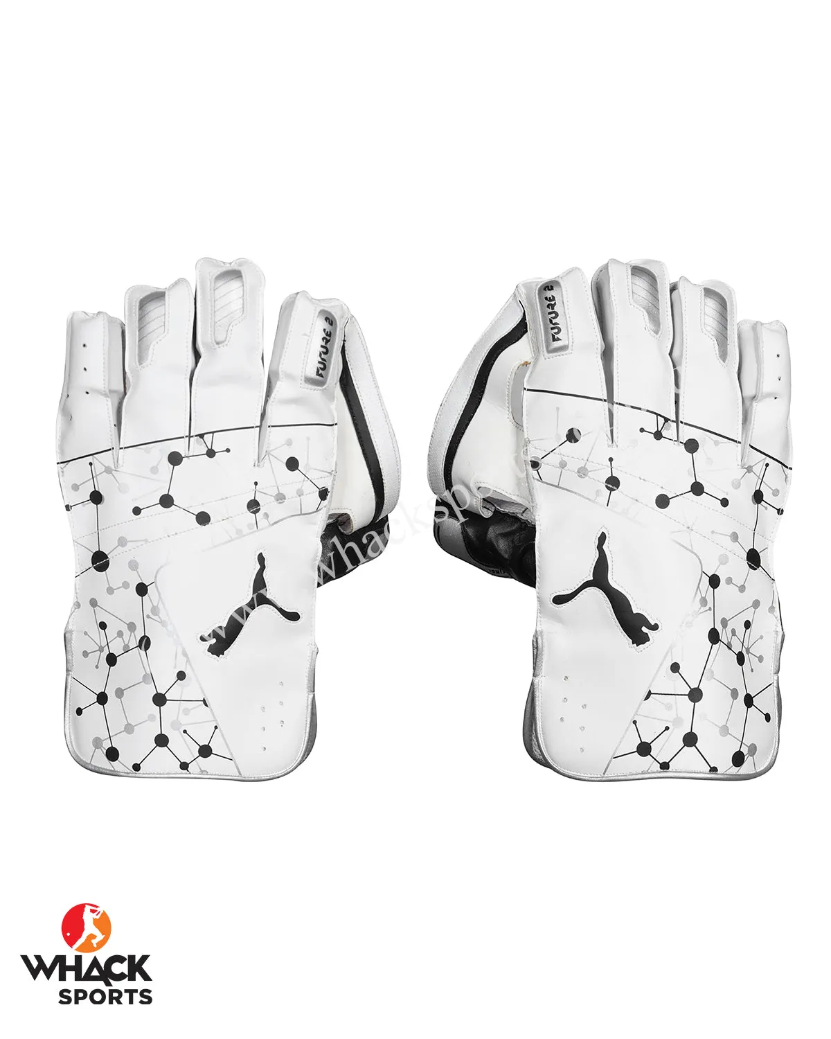 Puma Future 2 Cricket Keeping Gloves - Puma White - Junior