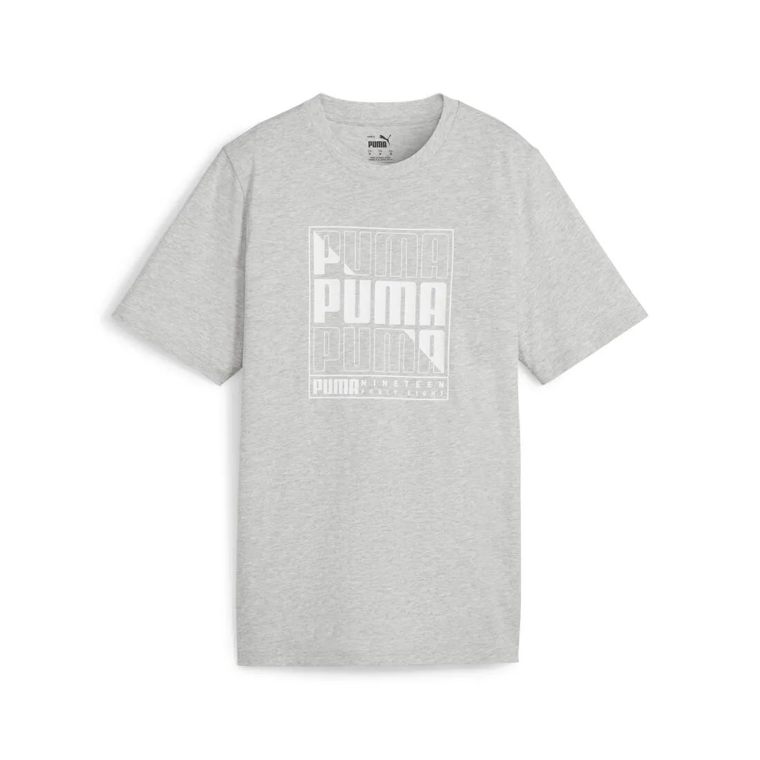 PUMA Graphics Box Men's Tee Grey