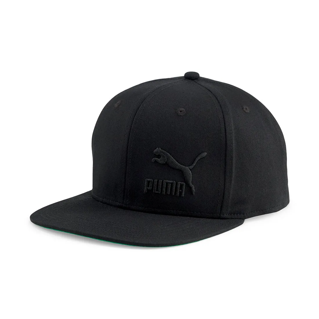 PUMA LIFESTYLE COLORBLOCK CAP IN BLACK