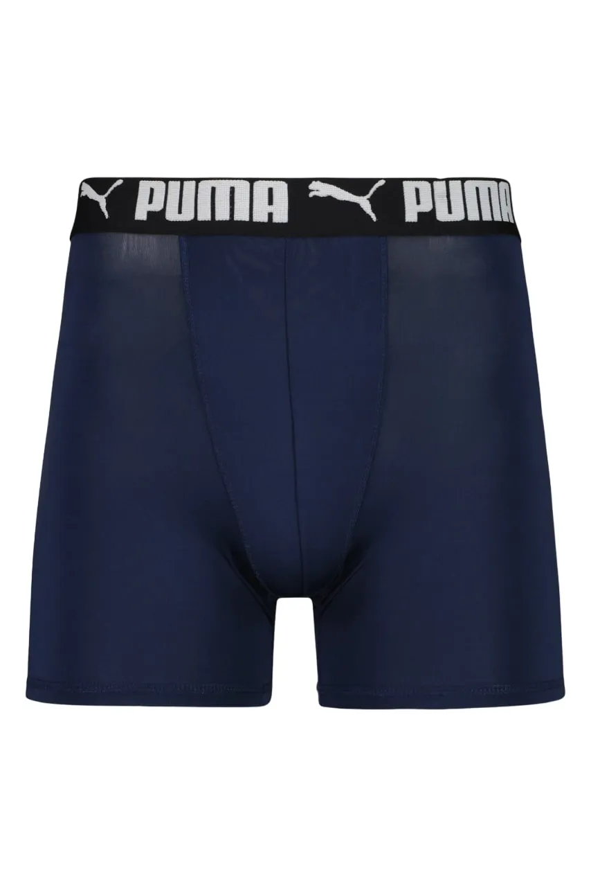 PUMA Men's 4 Pack Active Stretch Boxer Briefs