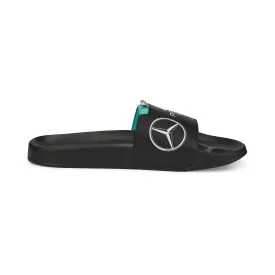 PUMA Mercedes-AMG Petronas Motorsport F1 Leadcat 2.0 Logo Motorsport Men's Slides BLACK