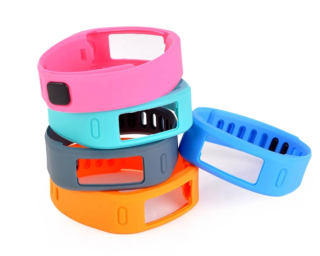 Set of 10 Pcs Colorful Replacement Bands for Garmin Vivofit Tracker