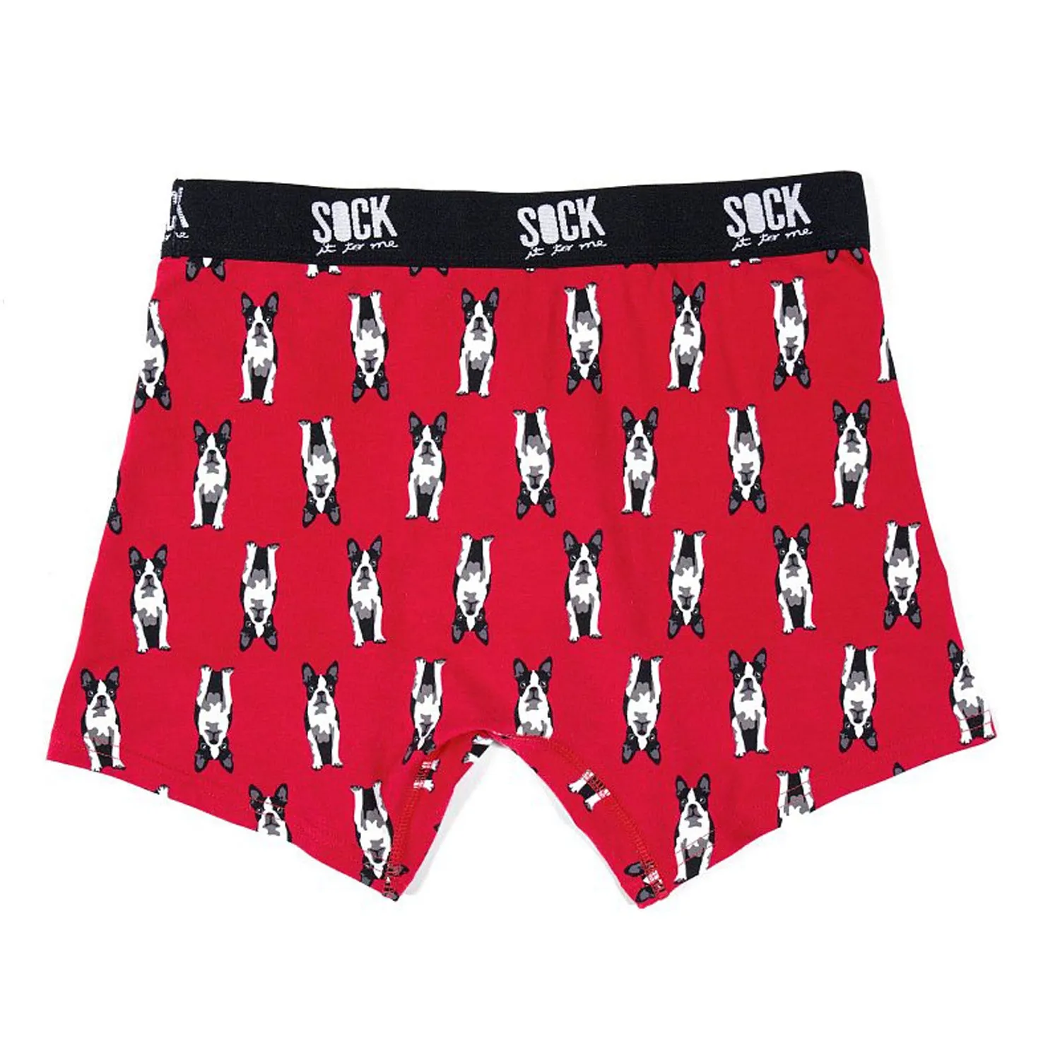 Sock It To Me Men's Underwear - Boston Terrier (Large)