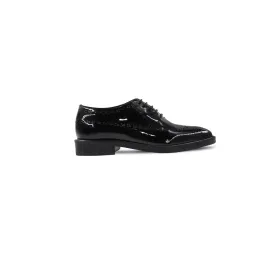 Sonata- Kid's Black Patent Leather Wholecut Shoe (5-12 Years Old)