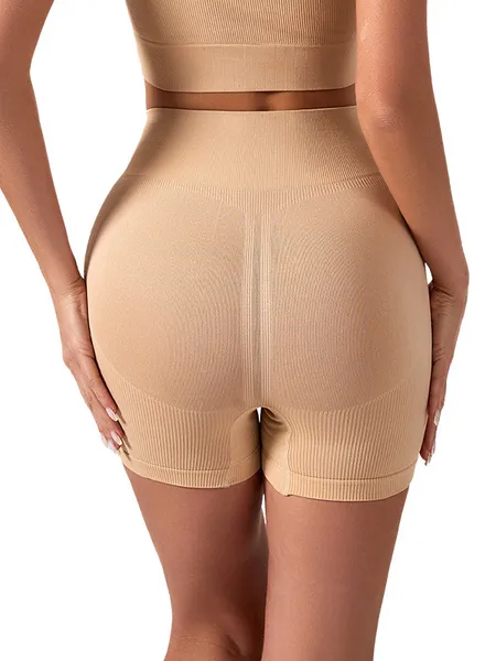 TEEK - Mid-thigh High Waist Shaper Shorts