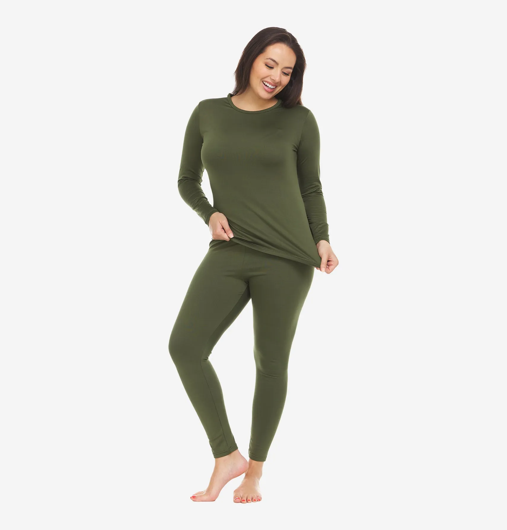 Women's Crew Thermal Set